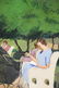 BOUCHE, Louis. Oil on Canvas/Board. Park Scene. - 3