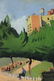BOUCHE, Louis. Oil on Canvas/Board. Park Scene. - 4
