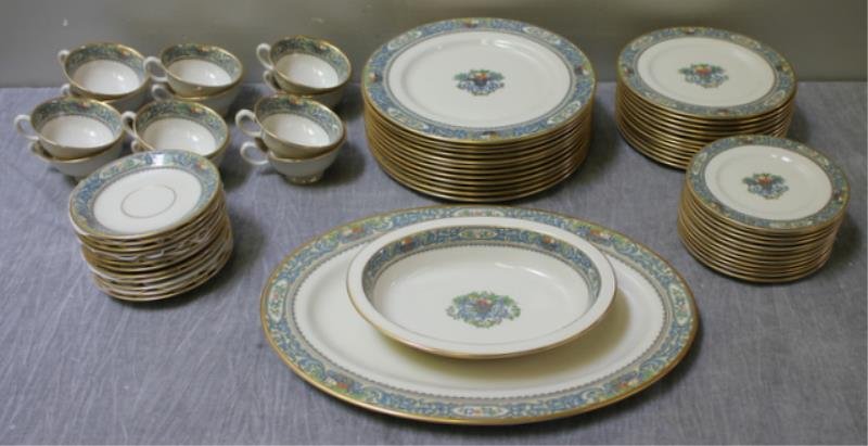 Lenox Lot of "Auburn" Porcelain Dinner Service (1 of 4)