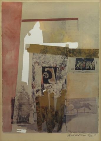 RAUSCHENBERG, Robert. "Watermark" Offset (1 of 4)