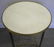 Marble Top Gilt Metal and Steel Center Table. - 3