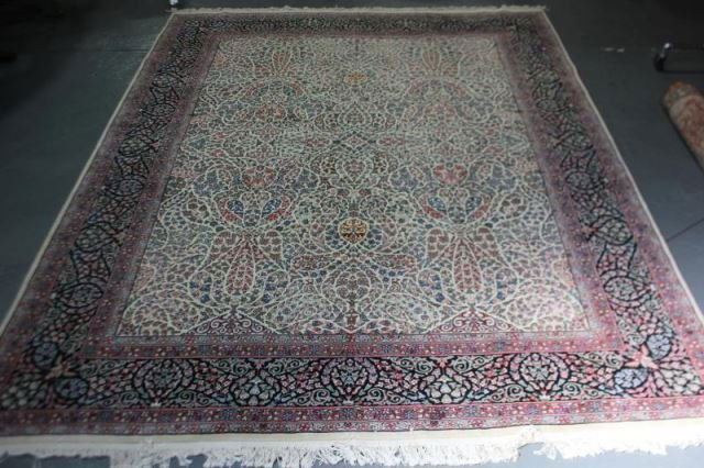 Vintage Finely Hand Woven Openfield Carpet. (1 of 4)