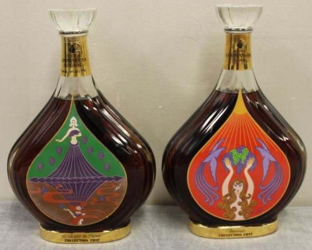 2 Vintage Erte Edition Courvoisier Brandy (1 of 5)