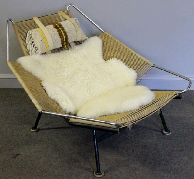 Early Midcentury Hans Wegner Flag Halyard Chair. (1 of 10)