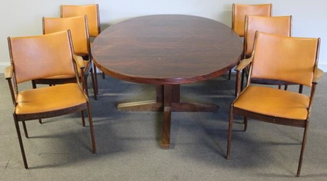 Midcentury Danish Dining Set Including Erik Buck. (1 of 9)