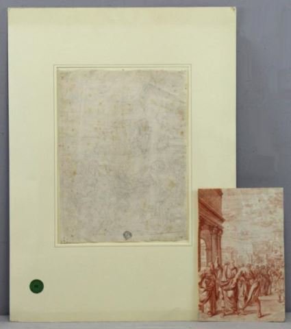 Two Old Master Drawings. (1 of 9)