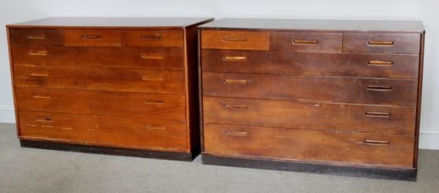 Early Pair of Edward Wormley for Dunbar Chests. (1 of 6)