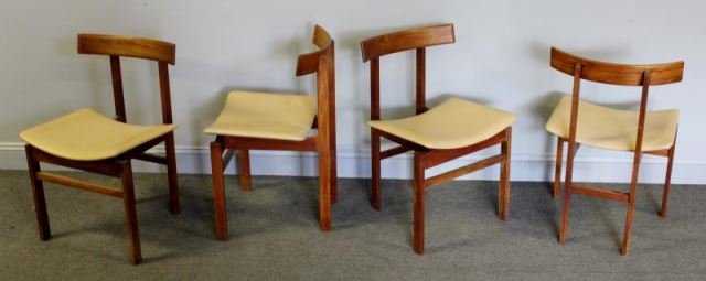 Midcentury Set of 4 Inger Klingenberg Dining Chair (1 of 4)