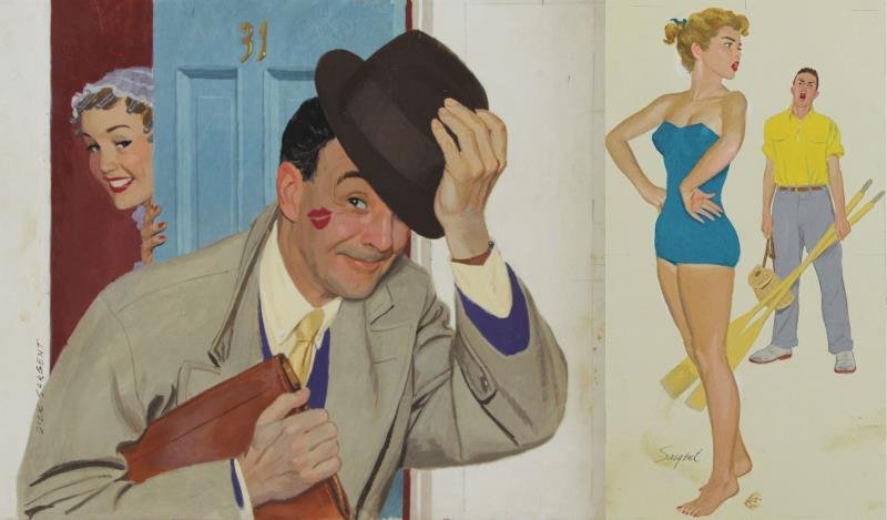 SARGENT, Richard. Two Illustrations. (1 of 10)