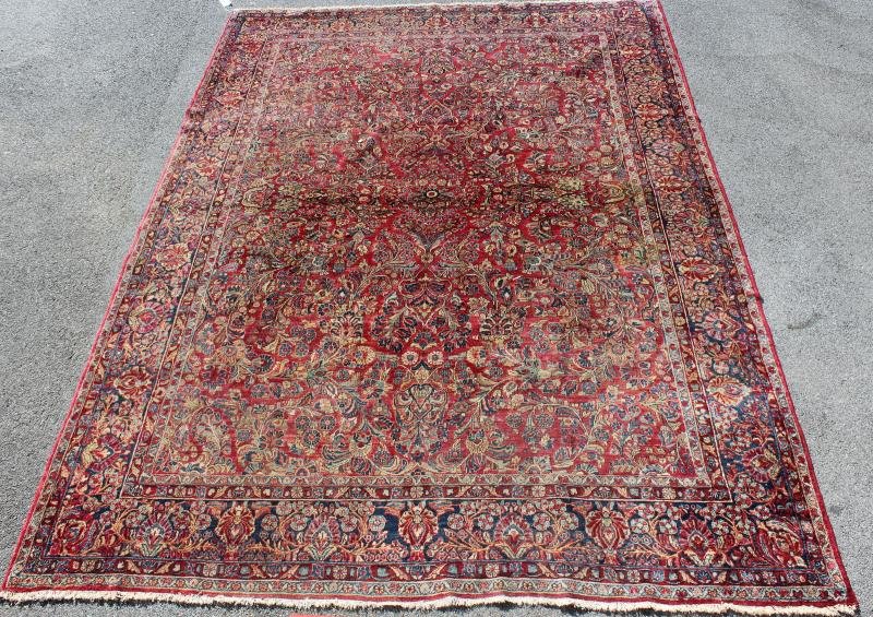 Fine Quality Room Size Openfield Sarouk Carpet. (1 of 5)