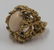 JEWELRY. Modernist 14kt Gold, Coral and Sapphire - 4