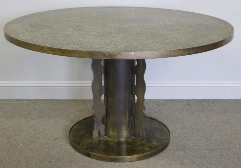 Midcentury Phillip & Kelvin Laverne Etruscan Table (1 of 7)
