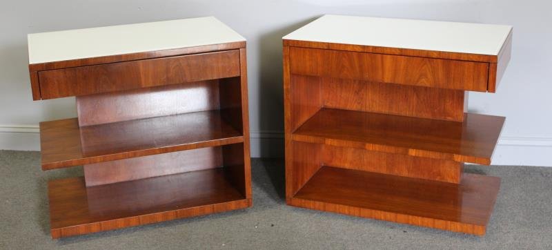 Pair of Modern Ralph Lauren End Tables. (1 of 4)