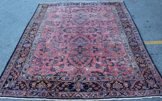 Roomsize Semi Antique Handmade Carpet. (1 of 4)