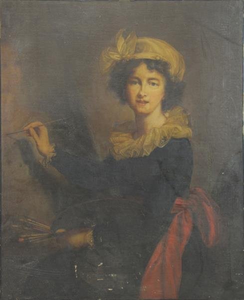 After ELISABETH VIGEE-LEBRUN. Portrait of the (1 of 8)