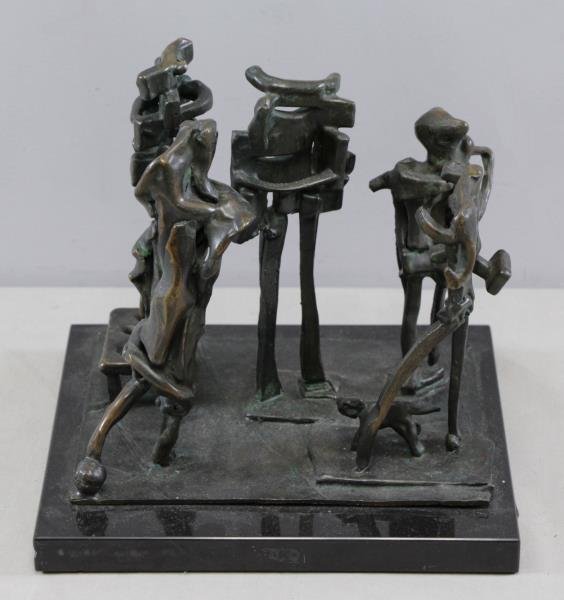PATTISON, Abbot. Modernist Bronze Group of Figures (1 of 8)
