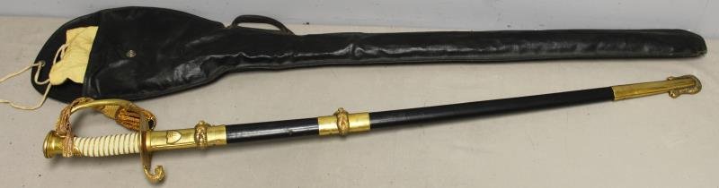 American Military Sword and Sheath.: All original with shagreen handle and cover. From a Rowayton, CT estate. Dimensions: 42" long. Condition: Very good.