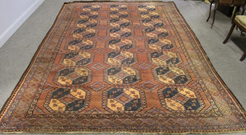 Antique Roomsize Handmade Bokhara Style Carpet. (1 of 1)