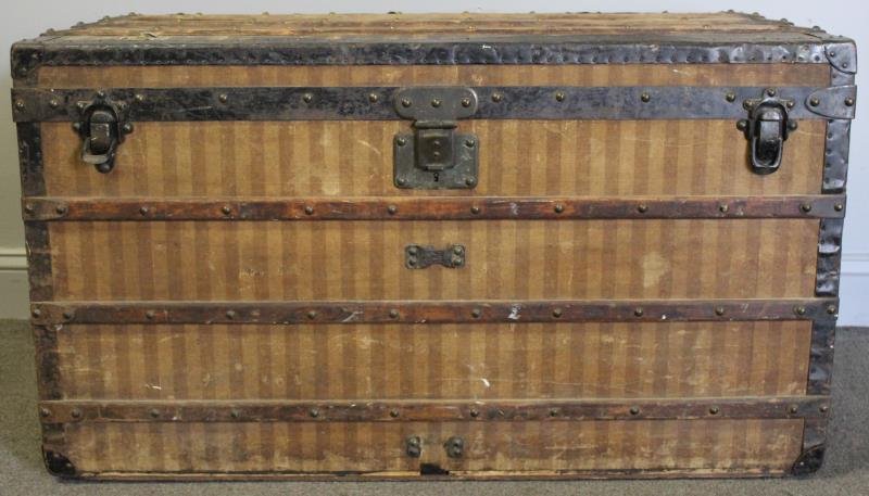 Vintage Louis Vuitton Steamer Trunk Serial (1 of 8)