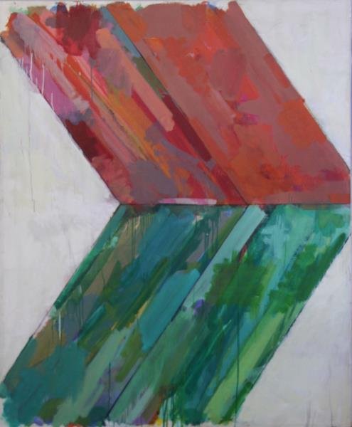 SIMPSON, John. Large Oil on Canvas. Untitled (1 of 8)