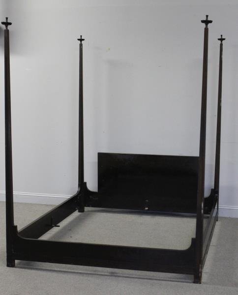 Midcentury Tommi Parzinger Four Poster Queen Bed. (1 of 6)