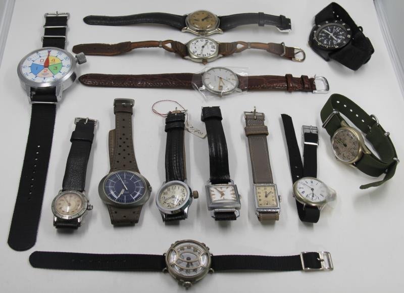 WATCHES. Men's Watch Grouping. (1 of 8)