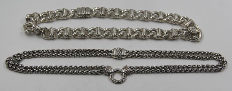 JEWELRY. David Yurman Necklace Grouping. (1 of 7)