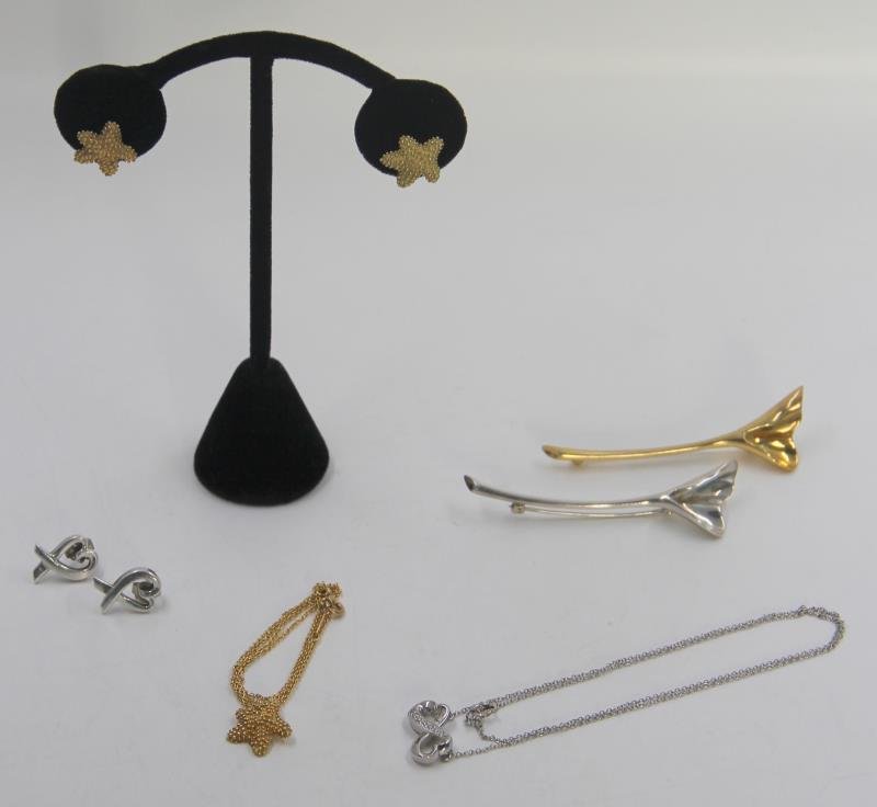 JEWELRY. Tiffany & Co. Jewelry Grouping. (1 of 10)