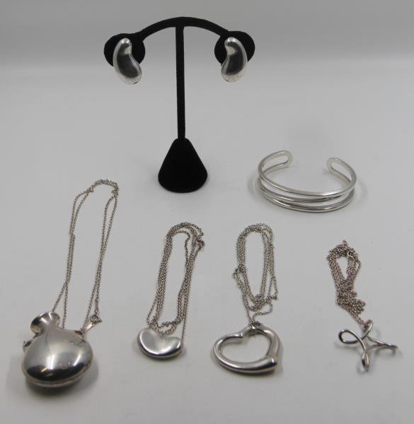 JEWELRY. Tiffany & Co. Jewelry Grouping. (1 of 9)