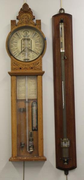 Lot Of 2 Antique Barometers To Inc A (1 of 10)