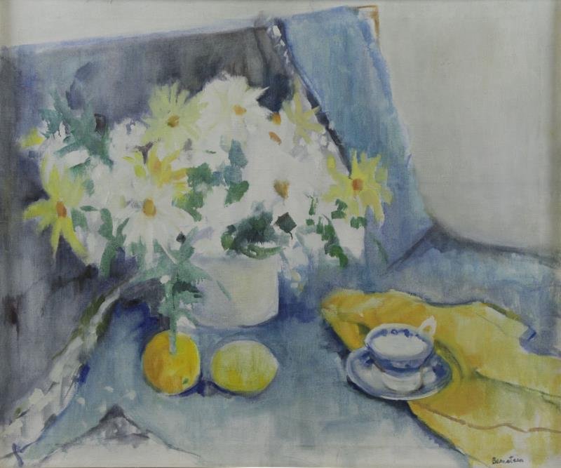 BERNSTEIN, Theresa. Oil on Canvas. Still Life. (1 of 5)