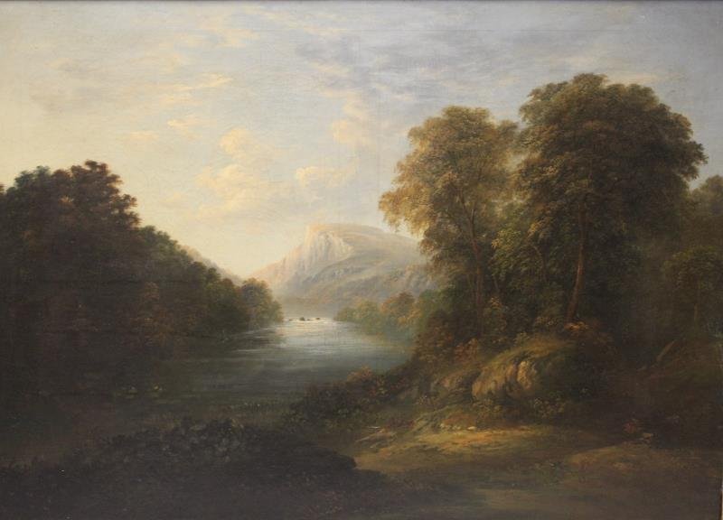 DAWSON, Henry. Oil on Canvas. Landscape. (1 of 7)