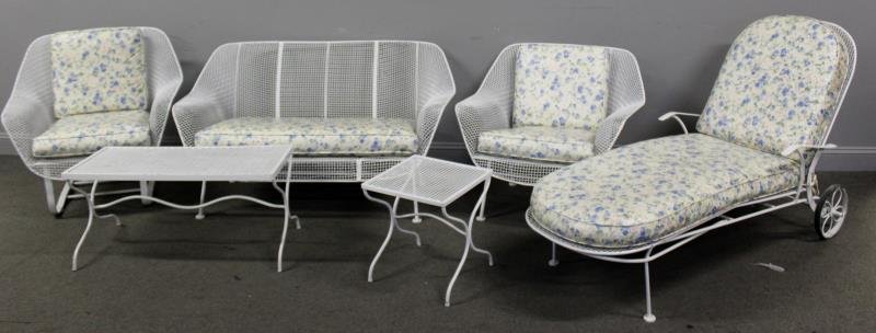 Midcentury Set of Woodard Sculptura Furniture. (1 of 3)