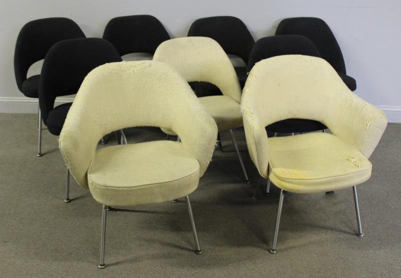 Midcentury Set of 9 Saarinen Executive Chairs. (1 of 5)