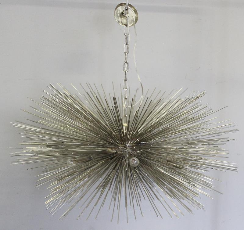 Midcentury Style Urchin Sputnik Chandelier. (1 of 5)