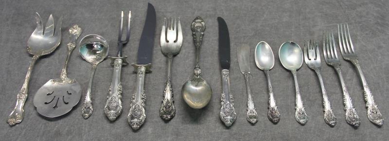 STERLING. Wallace Sir Christopher Flatware Service (1 of 7)