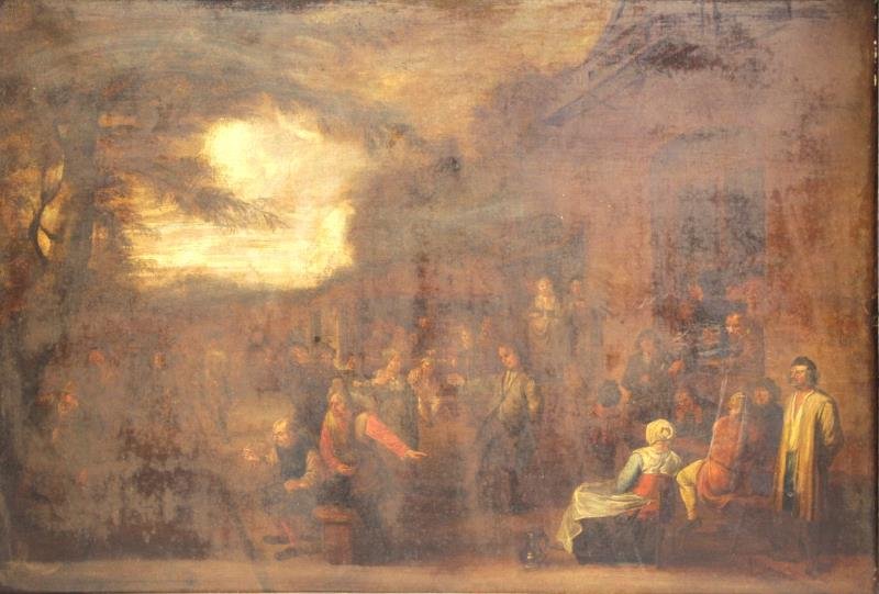 HEEMSKERCK, Egbert the Elder - Attributed. Oil on (1 of 9)