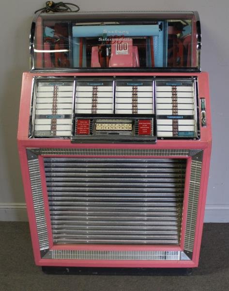 Vintage Seeburg 100 Select O Matic Juke Box (1 of 9)