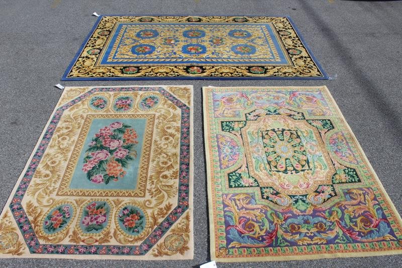 Lot Of 3 Vintage "Verscace " Rugs (1 of 10)