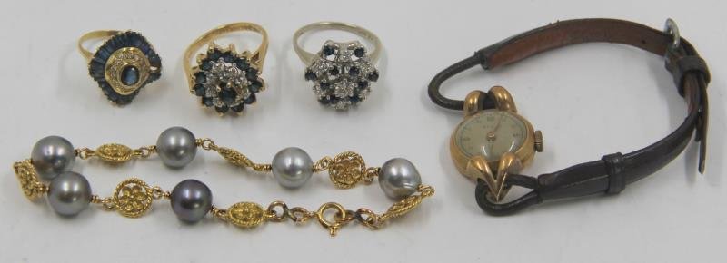 JEWELRY. Assorted Jewelry Grouping. (1 of 8)