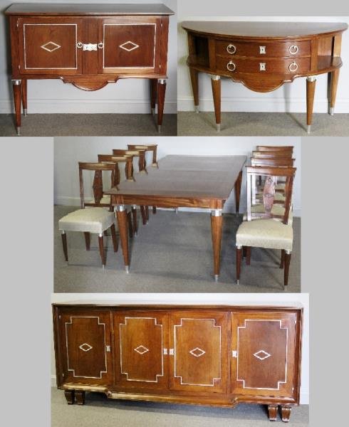 Full Belgian or French Modern Dining Set Suite. (1 of 10)