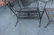 Wrought Iron Outdoor Furniture Set. - 3