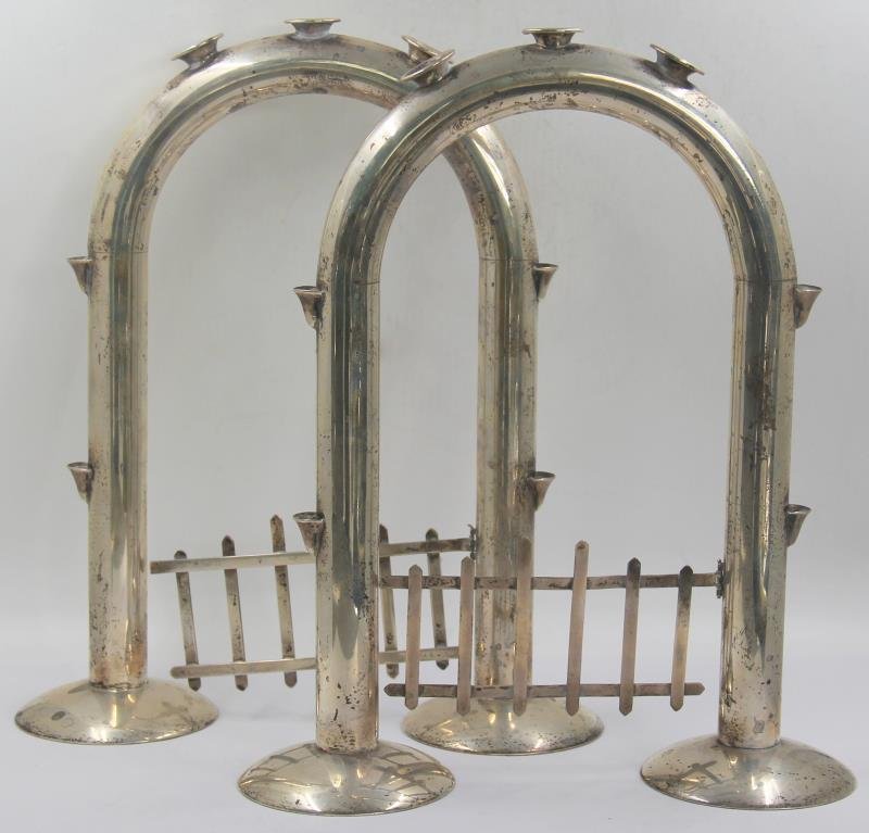 STERLING. Pair of Mueck-Carey Co. Sterling (1 of 5)