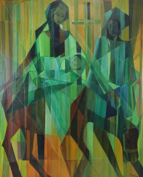 OLIVIER, Raymond. Oil on Canvas. "La Fuite En (1 of 7)