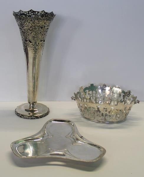 SILVER. Sterling and Continental Silver Grouping. (1 of 9)