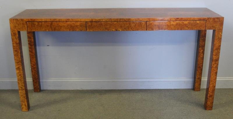 Midcentury Pace Burl Walnut 3 Drawer Server (1 of 5)