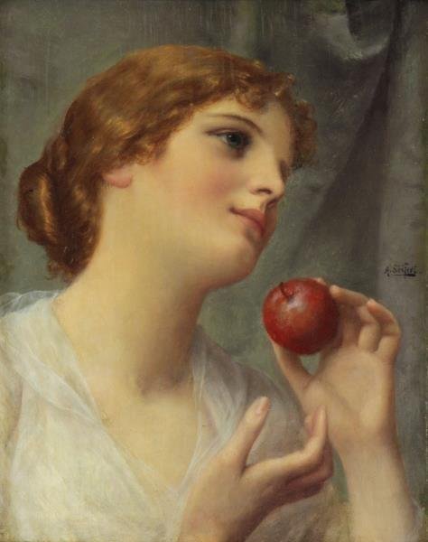 SEIFERT, Alfred. Oil on Board "Modern Eve". (1 of 8)