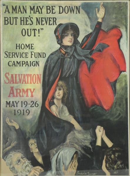 DUNCAN, Frederick. Salvation Army Poster. (1 of 7)