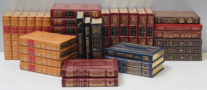 Leather Bound Book Lot, Easton Press (1 of 3)