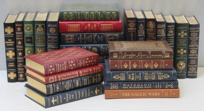 Leather Books, Easton Press, "Military History" (1 of 3)